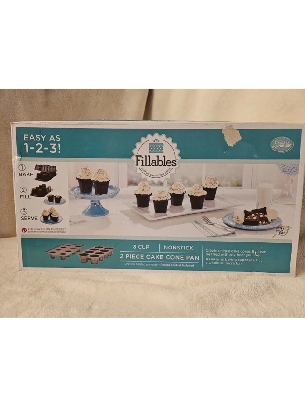 Fillables‎ 2 Piece Cake Cone Set NEW W/O Box